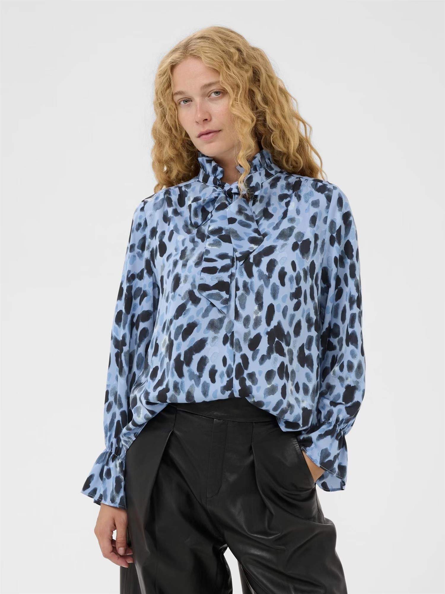 GRACIE IW PRINTED BLOUSE