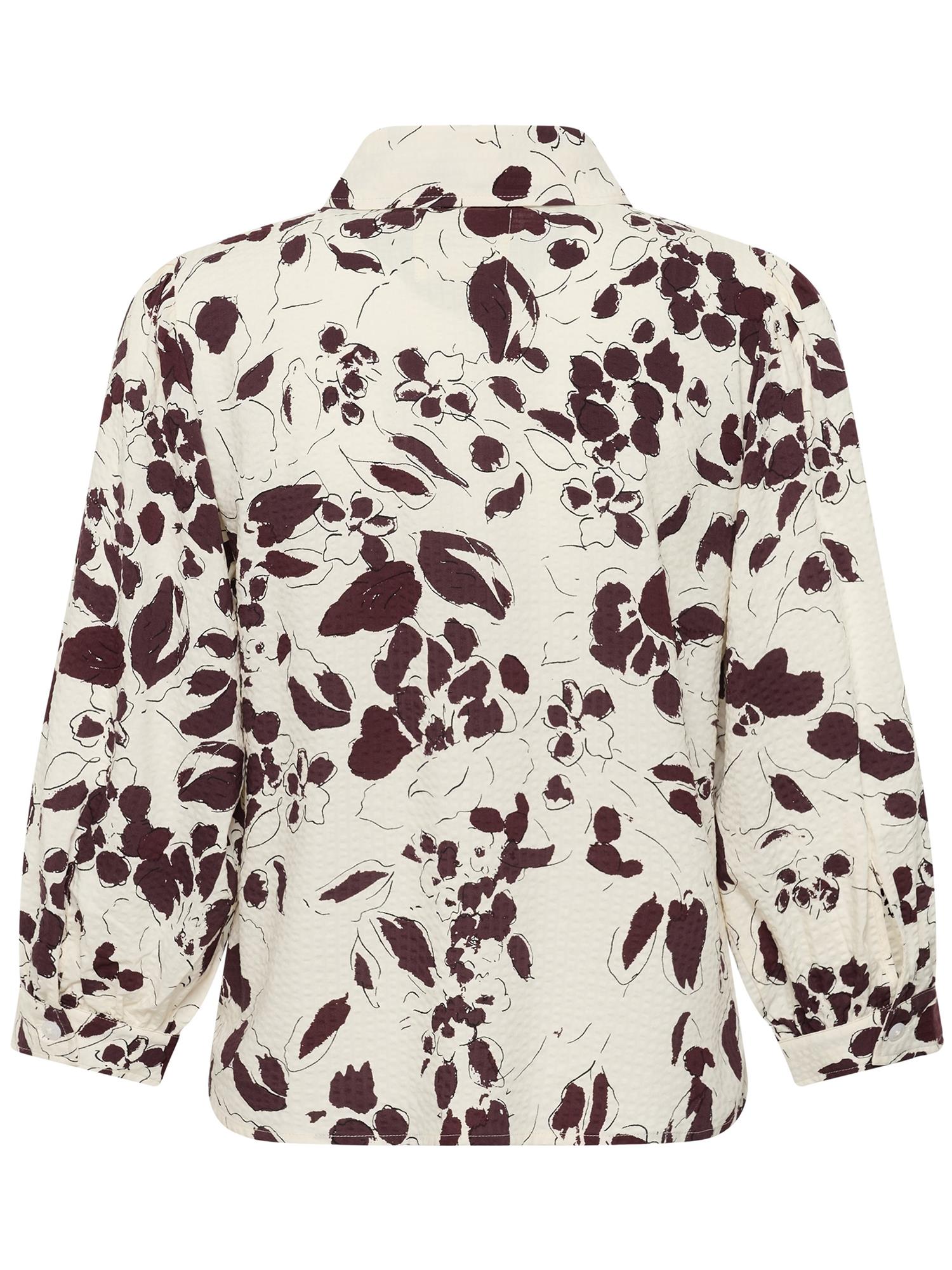 Anais PW Shirt, Burgunder