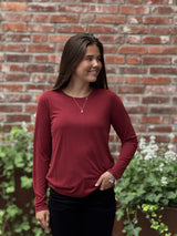 Margot Tee 0281, Burgunder