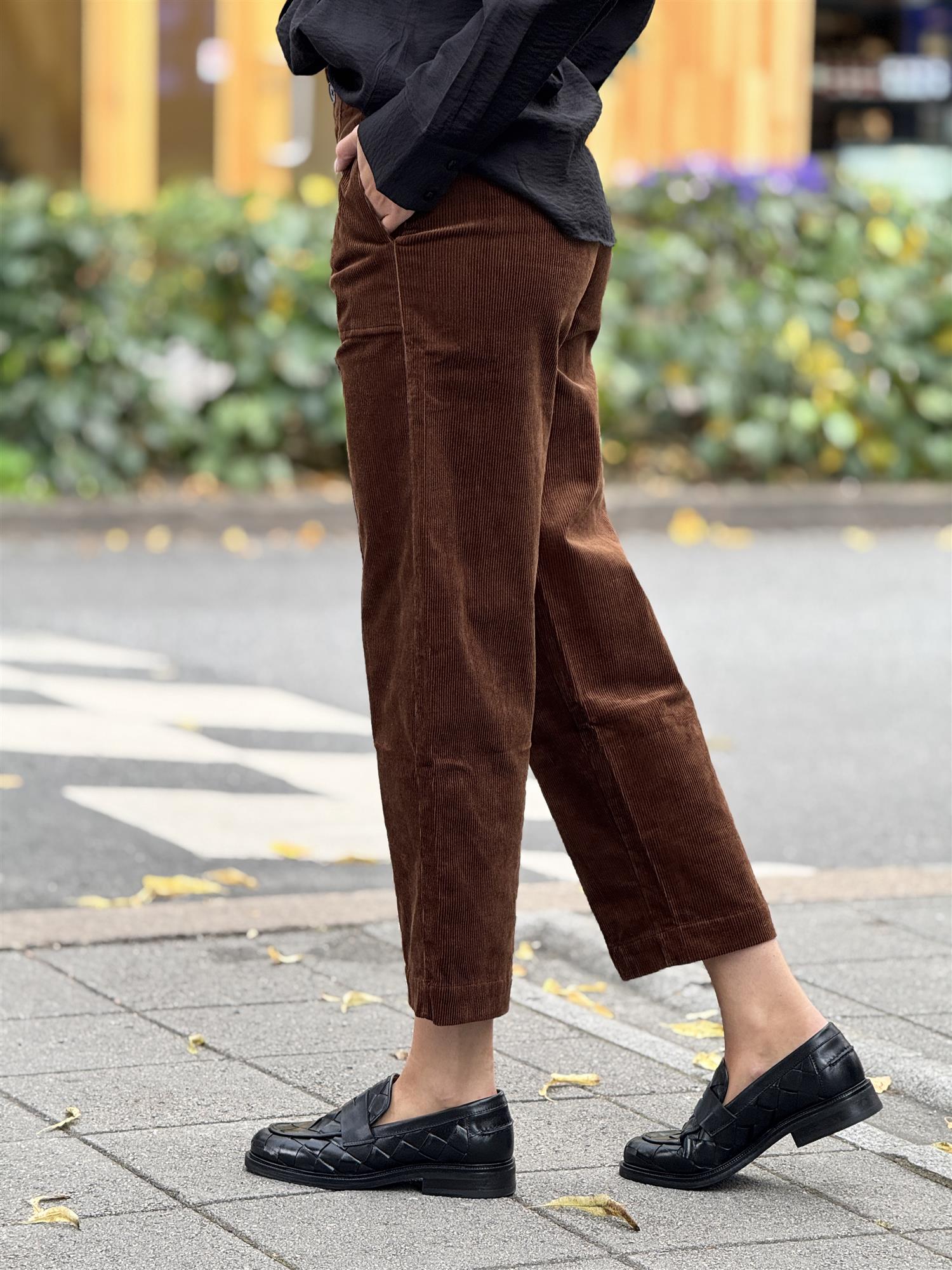Netta PW Pants, Brown