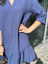 Regitze PW Dress, Blue
