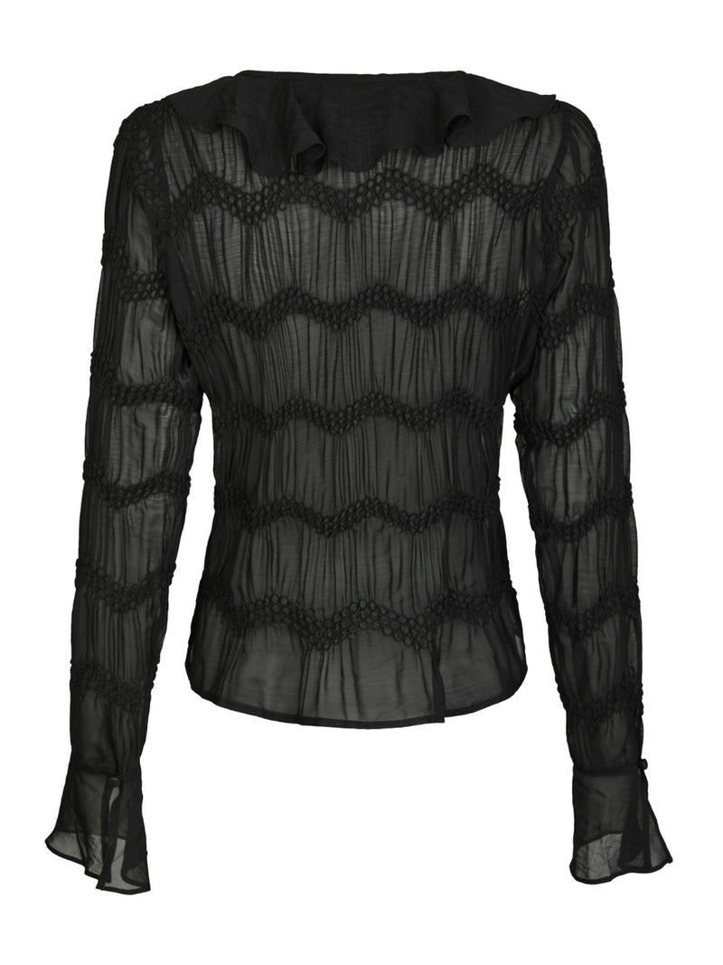 Anika Crepe Chiffon Blouse