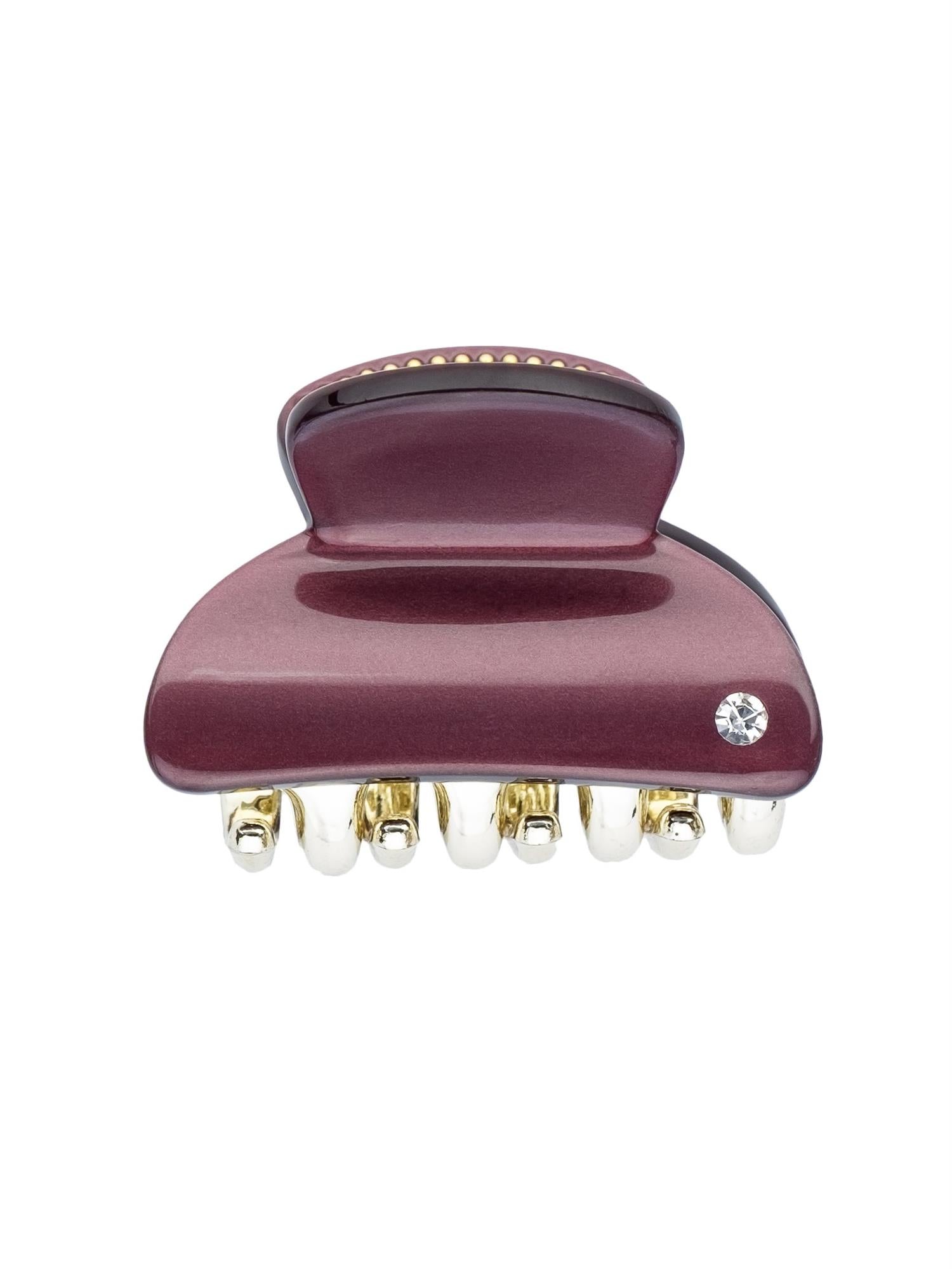 Hair Claw Small, Burgunder