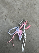 Bag Charm, Pink Basket Converse