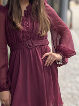 Organza Mini Dress