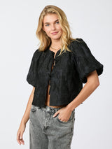 Aska Jacquard Blouse