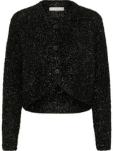 TEJAS IW CARDIGAN, Black