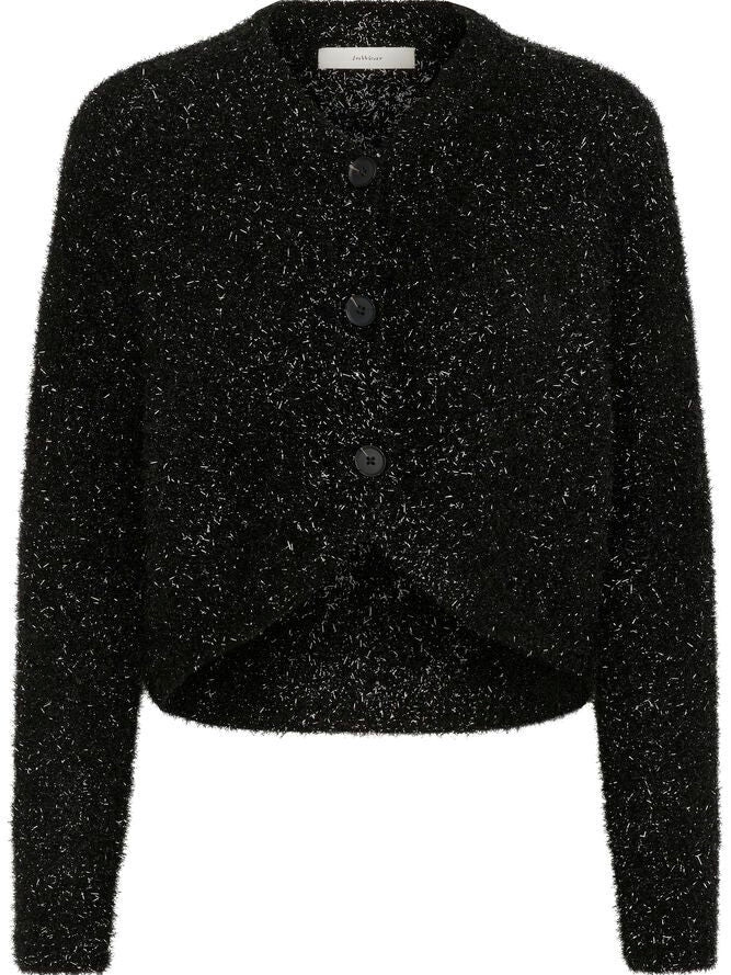 TEJAS IW CARDIGAN, Black