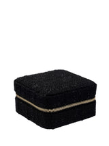Tweed Jewellery Box Mini, Black