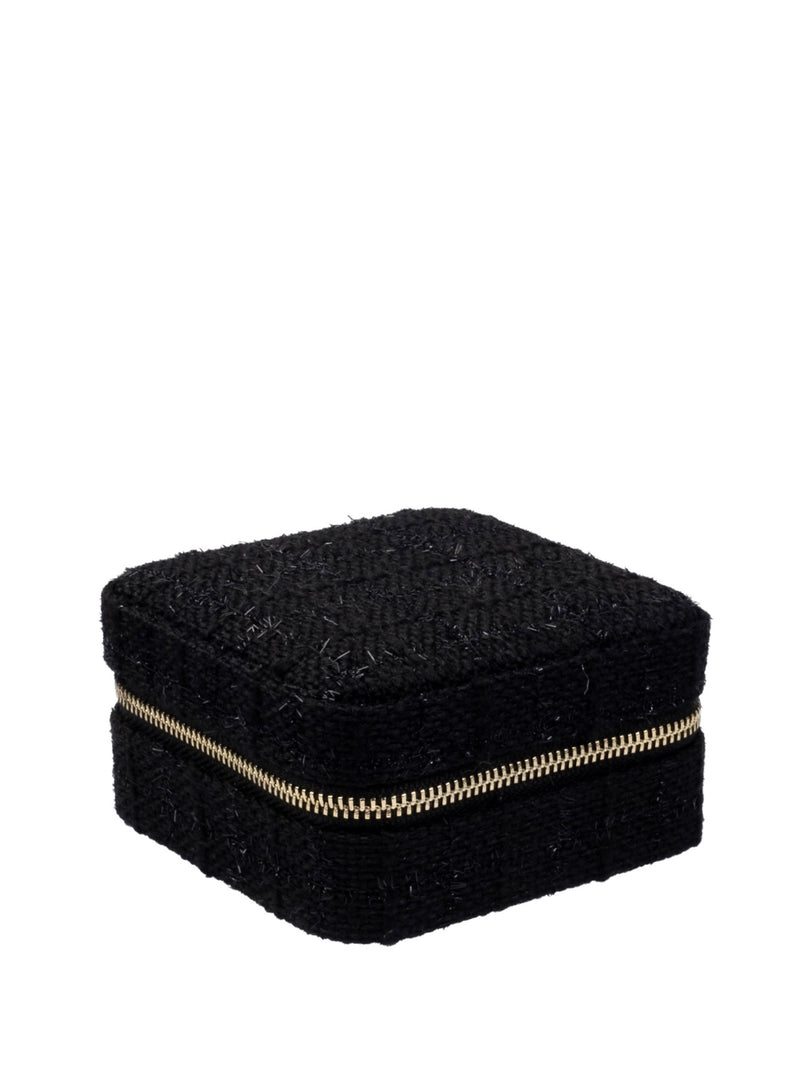 Tweed Jewellery Box Mini, Black