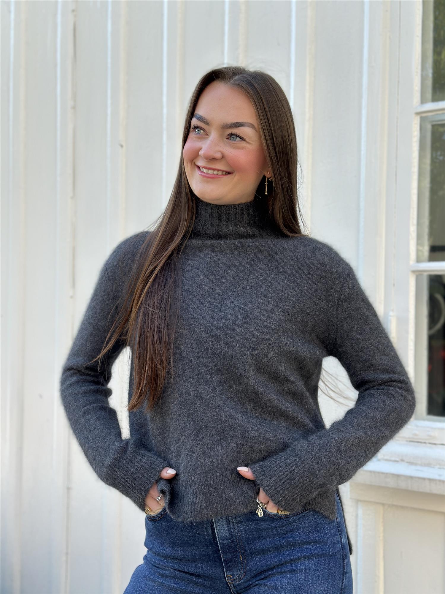 JADE, Dark grey Melange