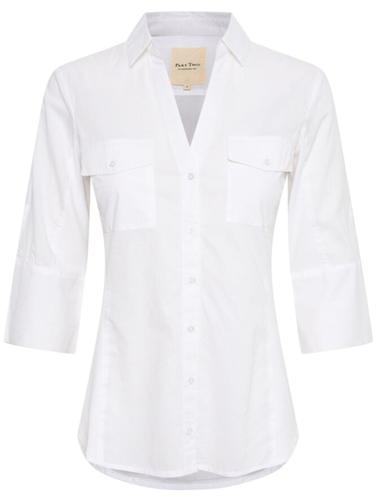 Cortnia PW Shirt, Bright White