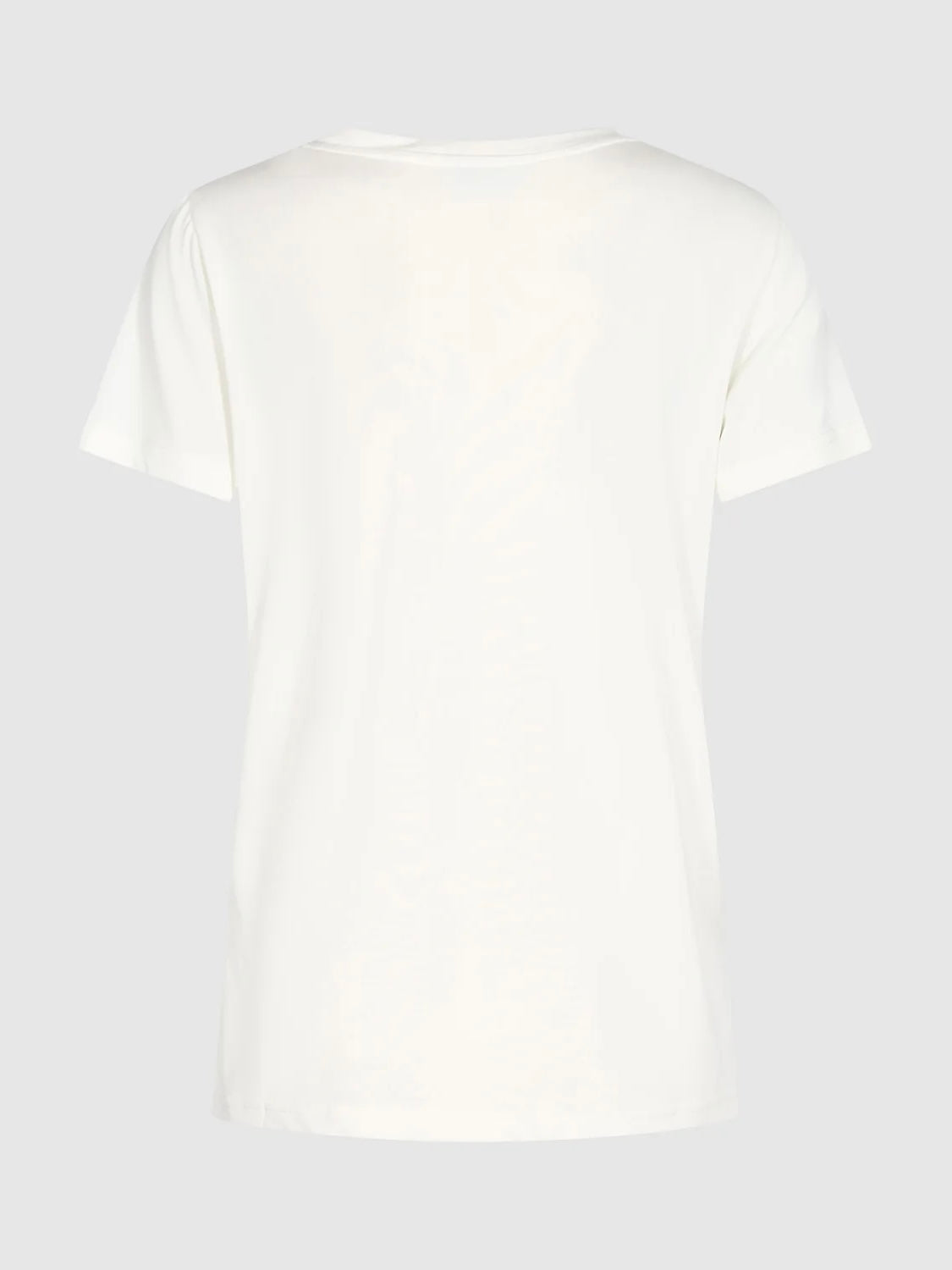 Adele t-shirt round neck, White