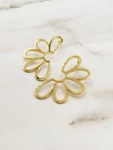 Hoops earring, Gold