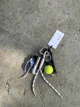Bag Charm, Black Tennis Converse