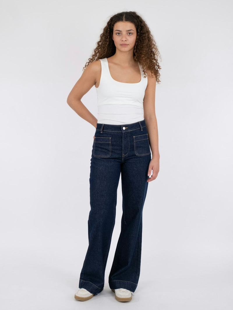 Fabiana D Pants, Dark Blue