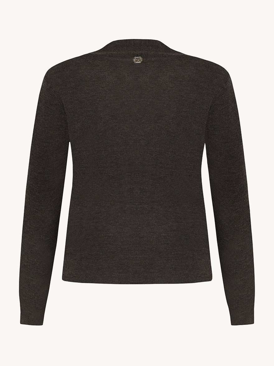 Cait Cardigan, Brown