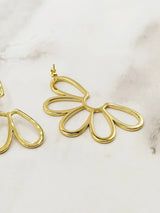 Hoops earring, Gold