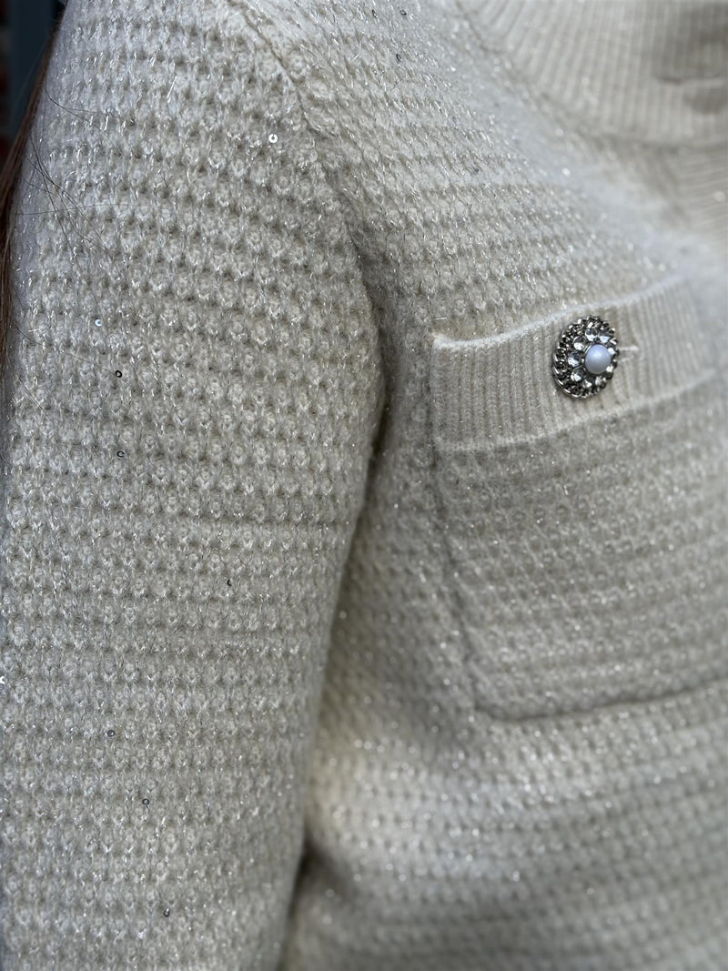 Gabor jacket, White