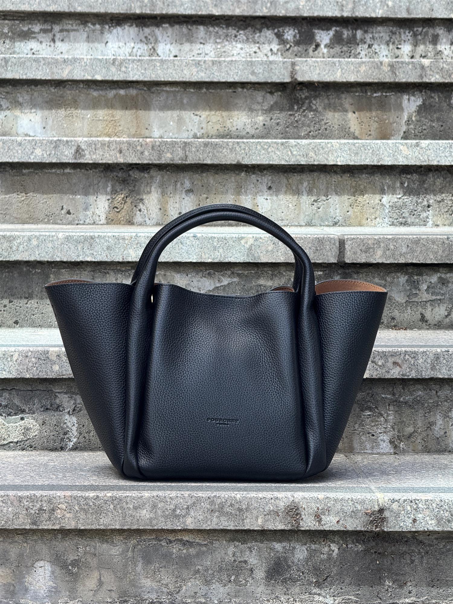 Citrouille Medium, crossbody, Black