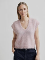 Camryn Knit Vest, Rose