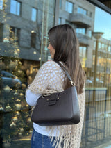 Fleuves Large Shoulderbag, Marron