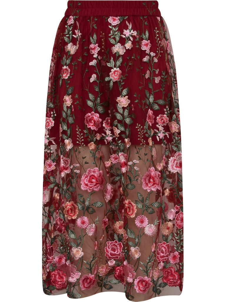 Fuschia skirt