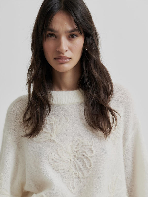 Bellarose Knit O-Neck, Tofu