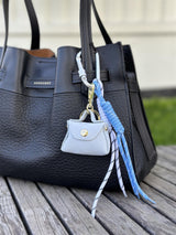 Bag Charm, Sky Blue Purse