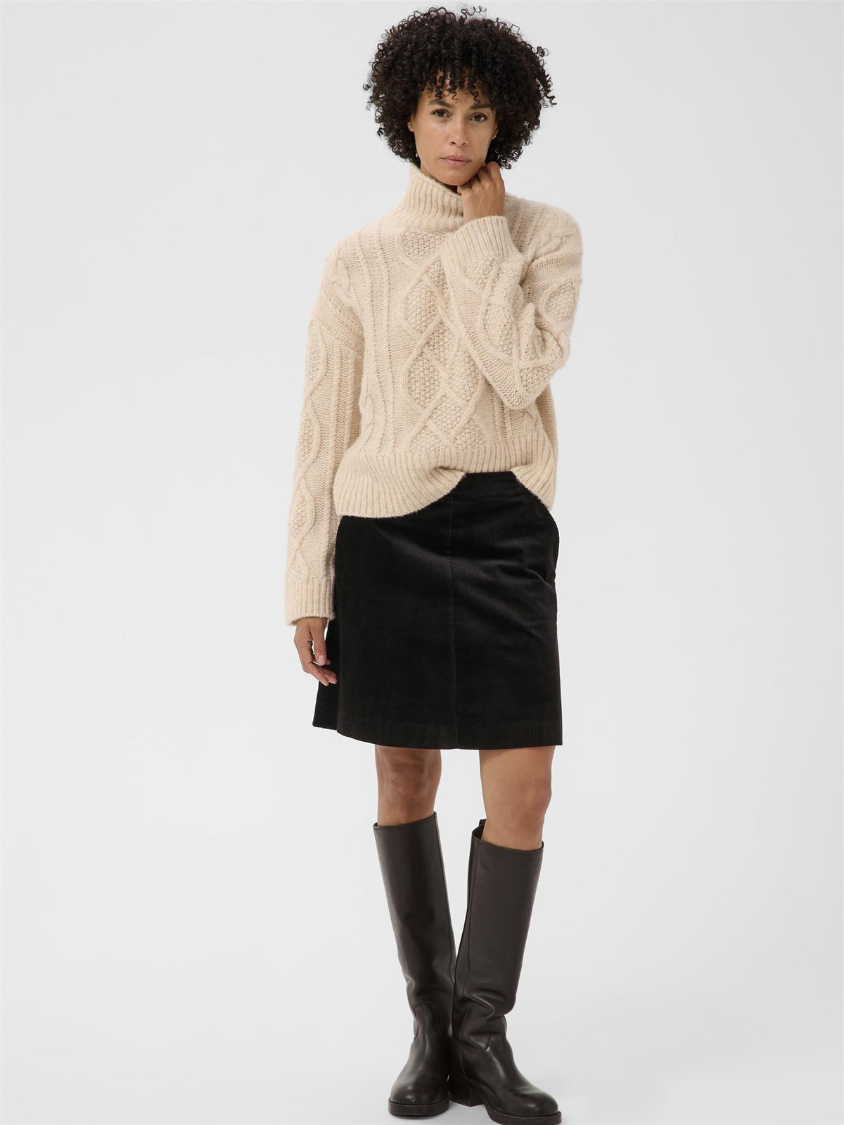 Lings PW Skirt, Black