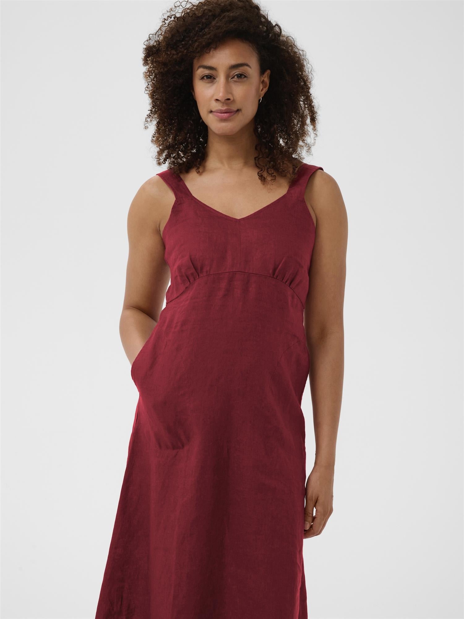 Botille PW Dress, Red