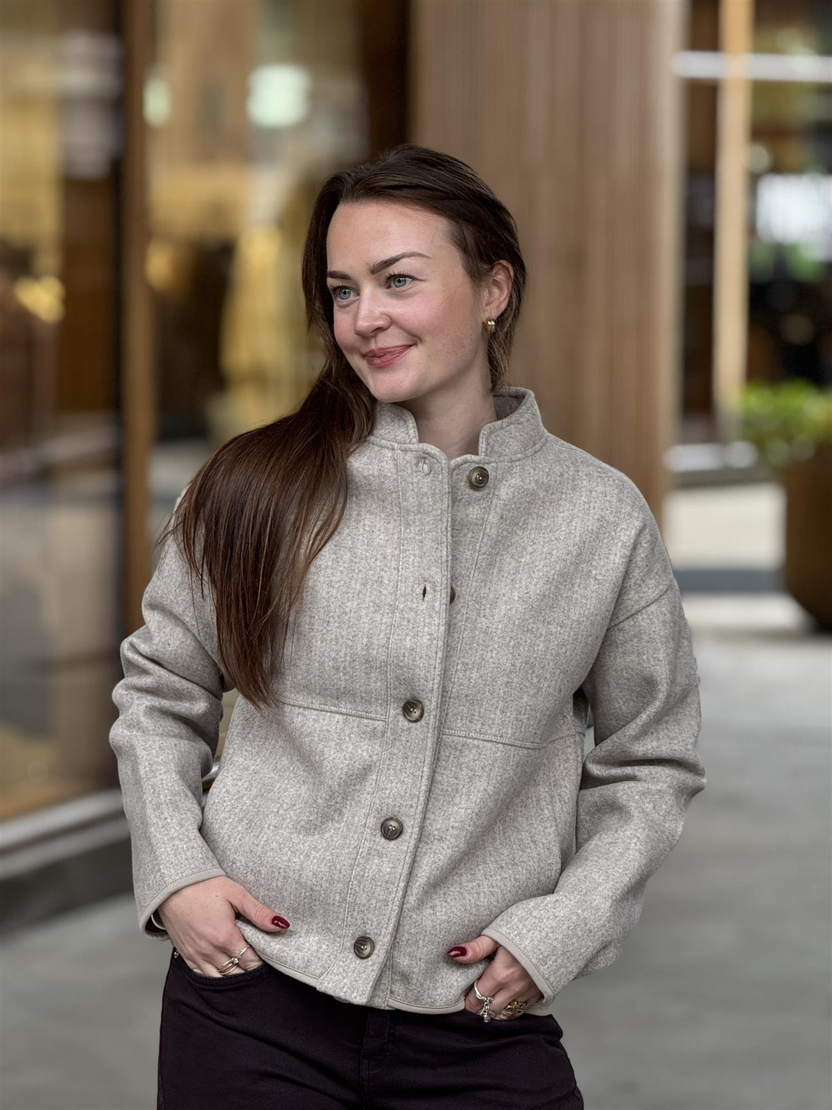 Baila Jacket, Beige