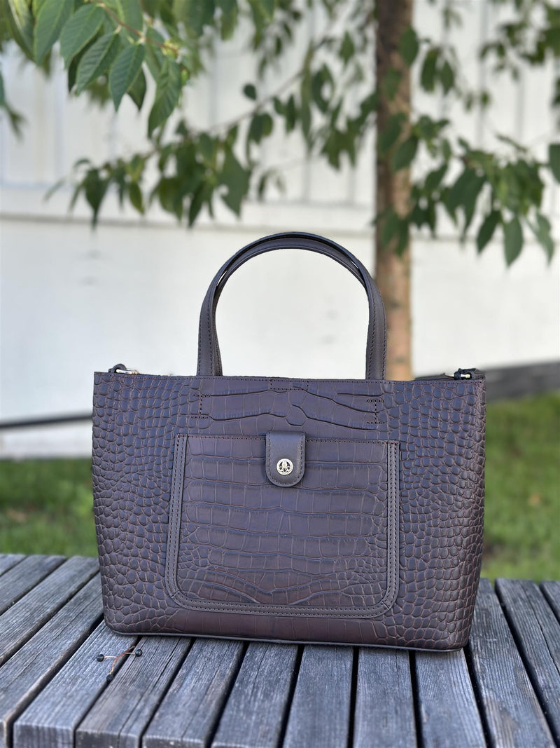 Bridesoft bag, Crocco Marron