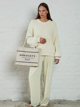 RIVIERA Shopper, Ecru