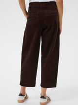 Netta PW Pant, Dark Brown
