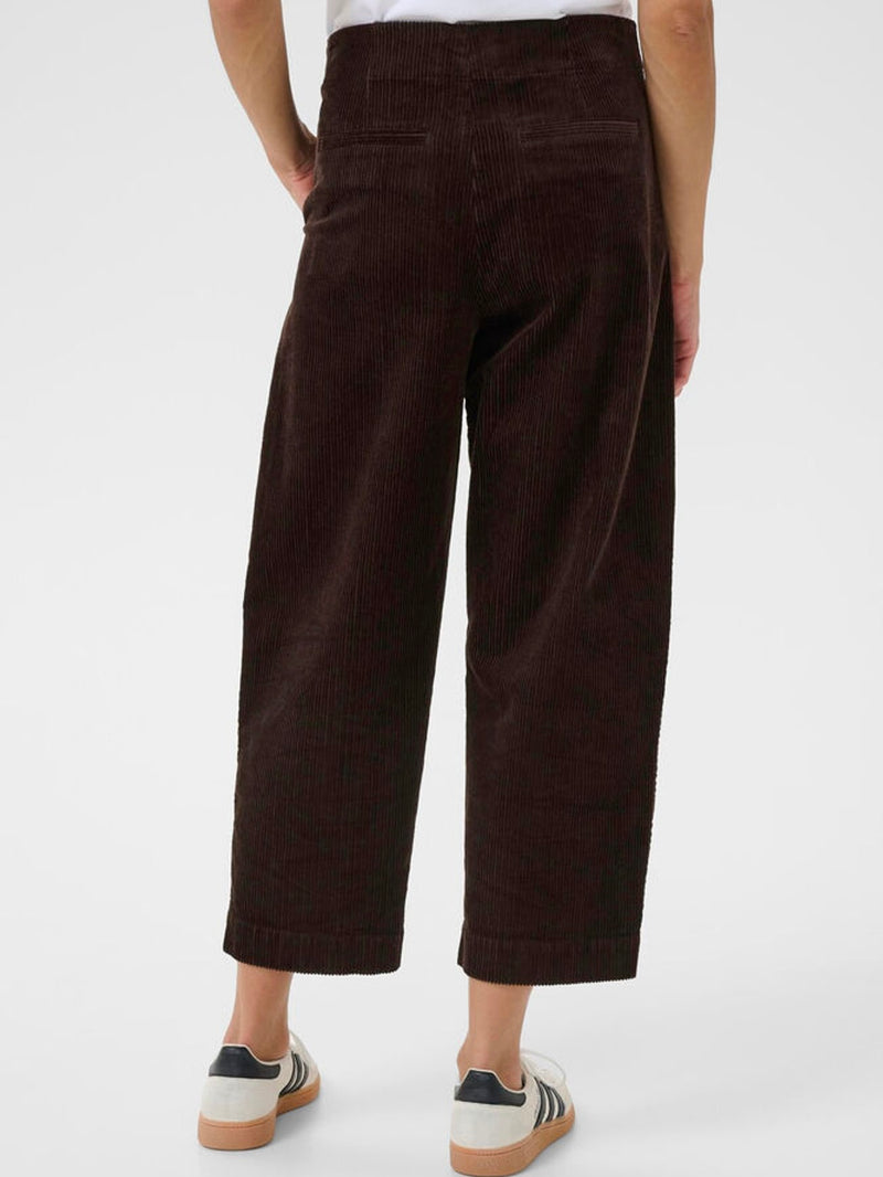 Netta PW Pant, Dark Brown