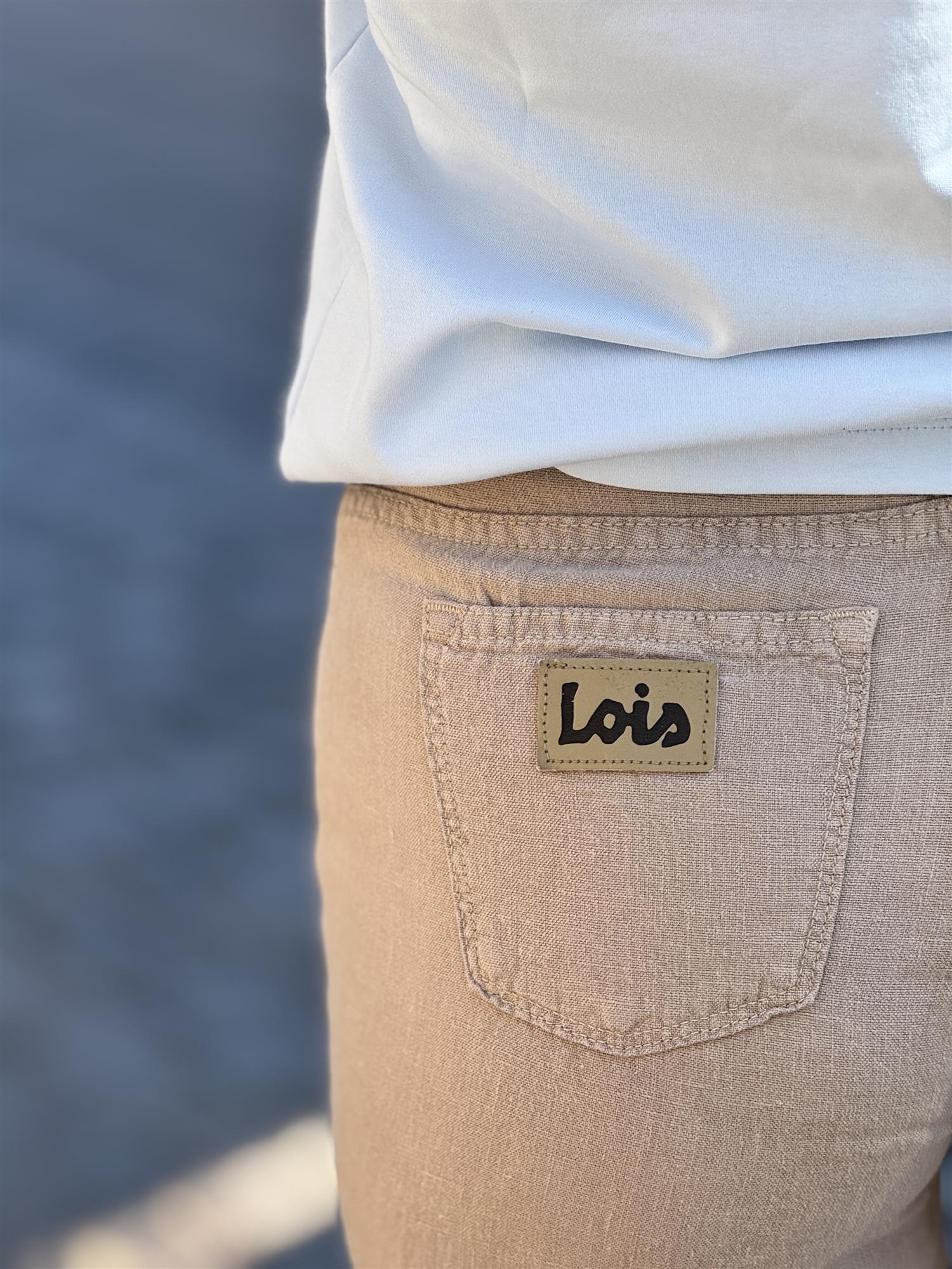 Culotte Linen, Taupe