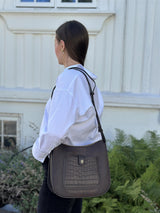 Bridesoft shoulderbag, Crocco Marron