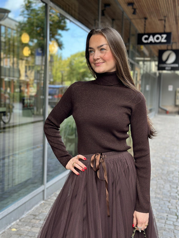 Polo Lurex, Brown