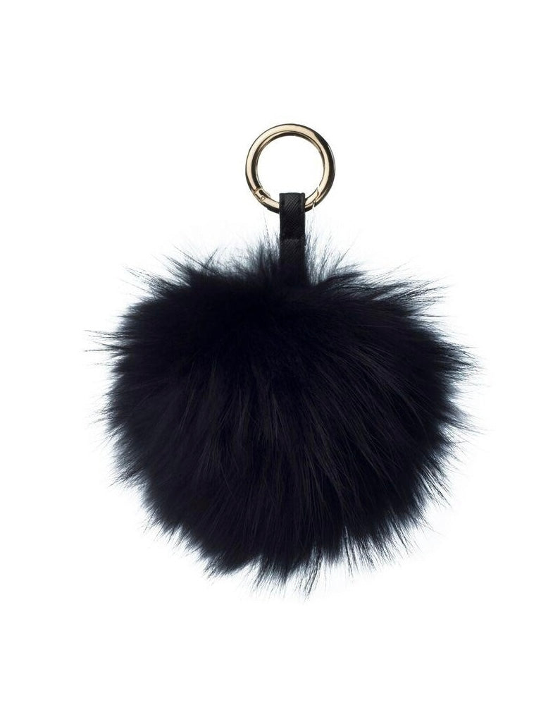 Raccoon Key Ring, Black