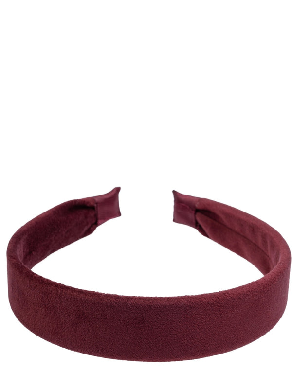 Velvet Hair Band, Maroon