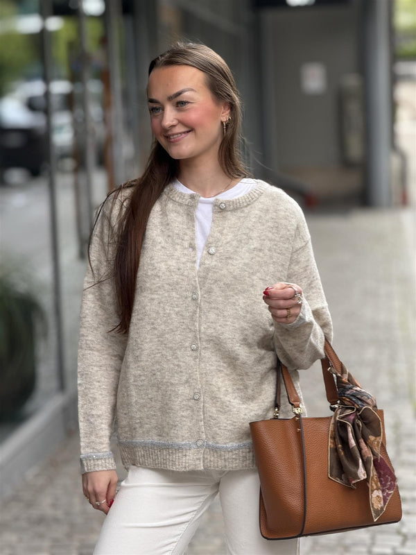 Claire Cardigan, White