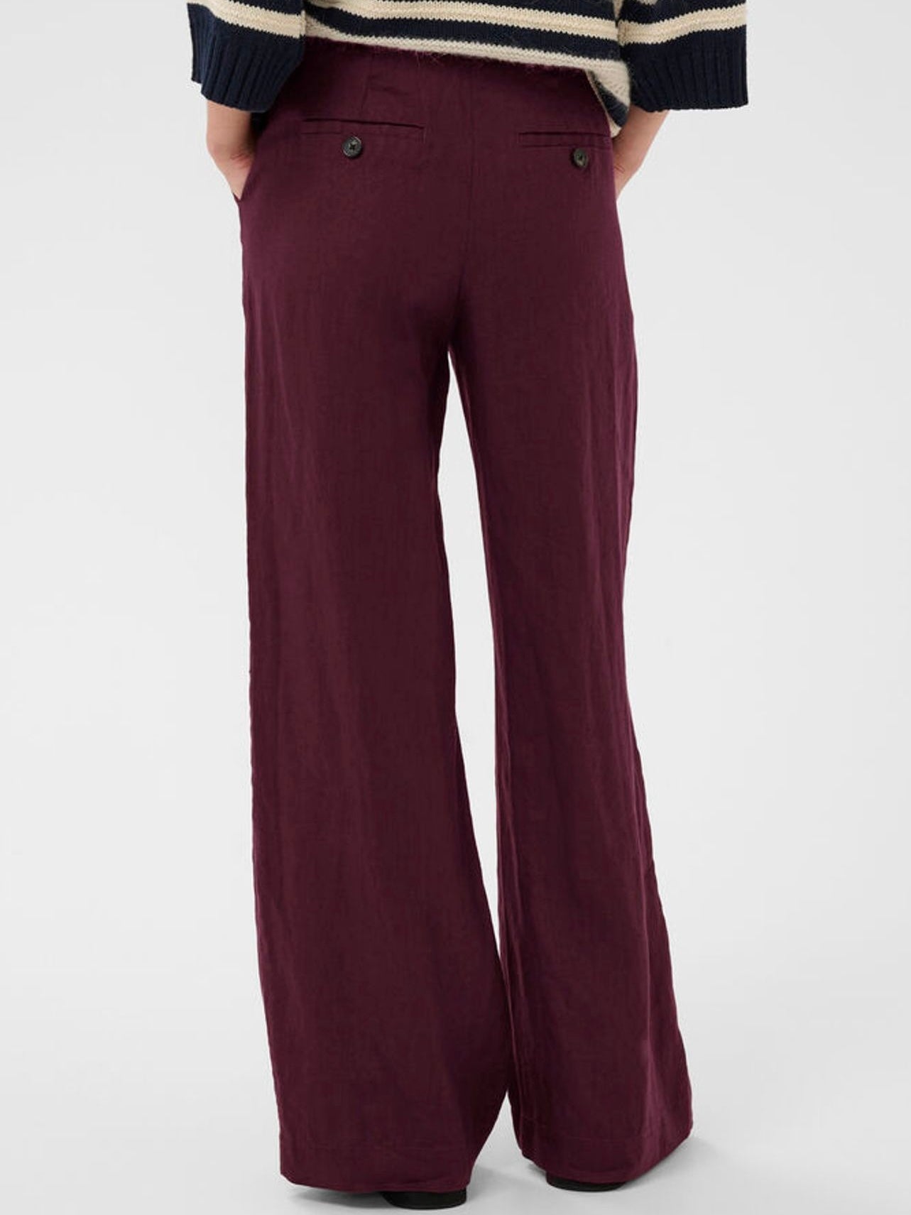 Ninnes PW Pant, Burgunder