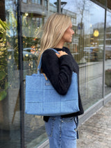 Mid Tote - Camden Cervino, Denim