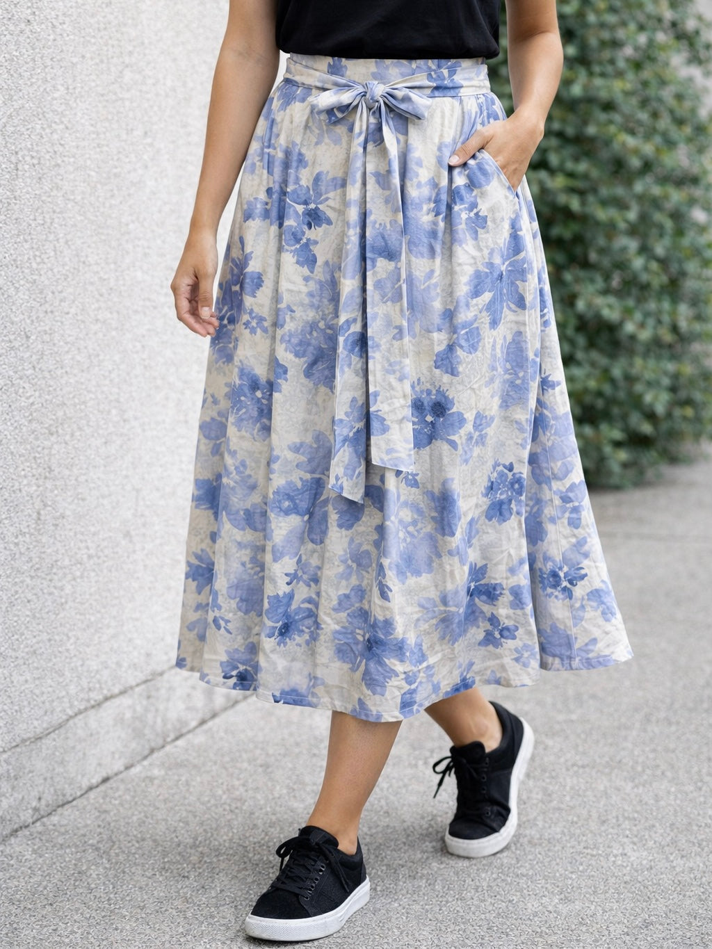 Nachelle Skirt, Blue