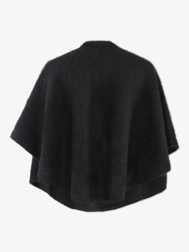 SANNE Poncho, Black