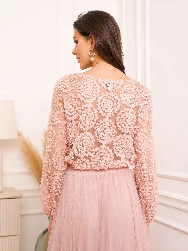 Choklate Blouse, Rose