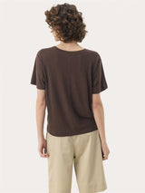 Riona PW T-Shirt, Brown