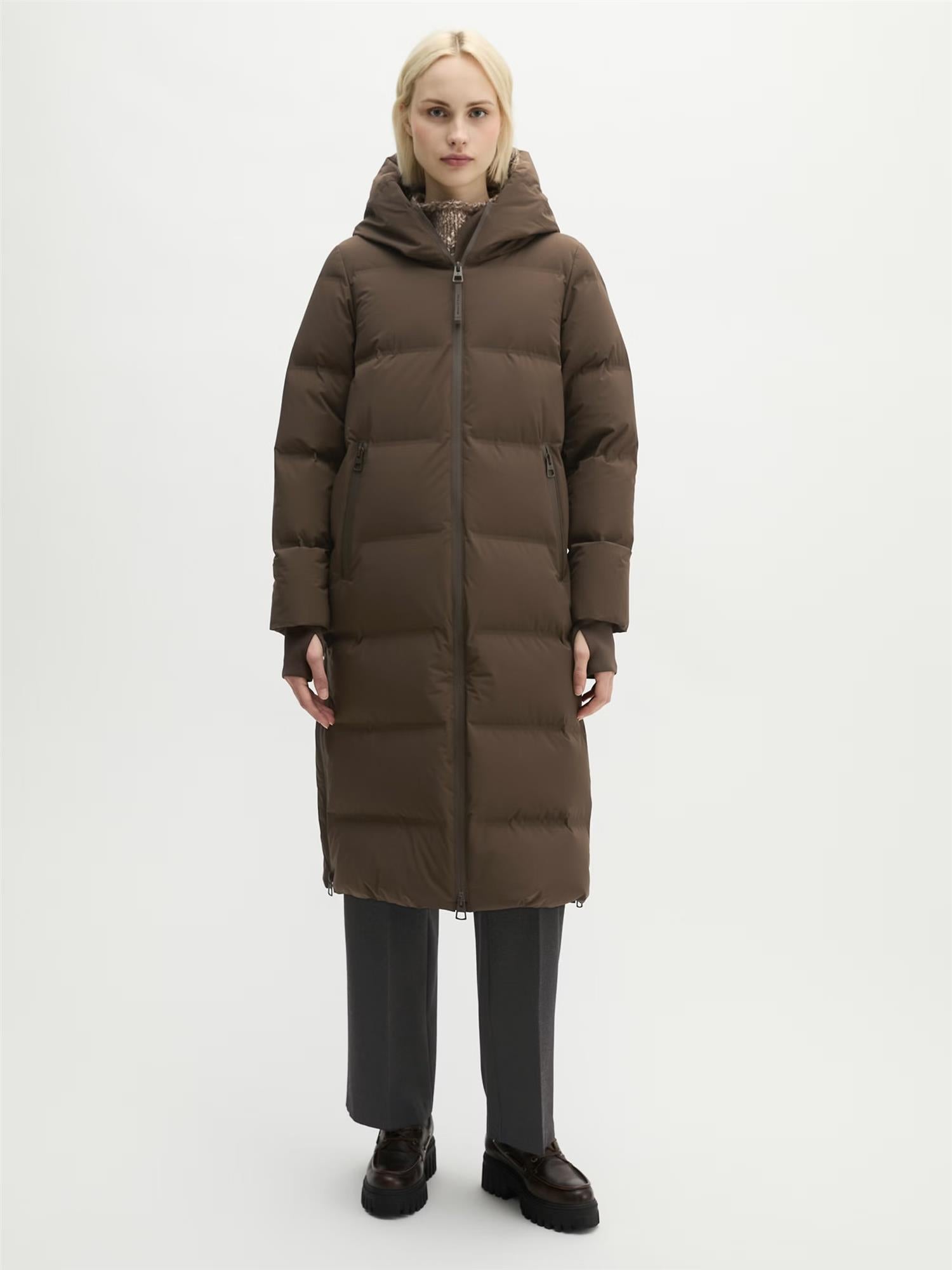 Outdoor Coats, Burnt Coffee