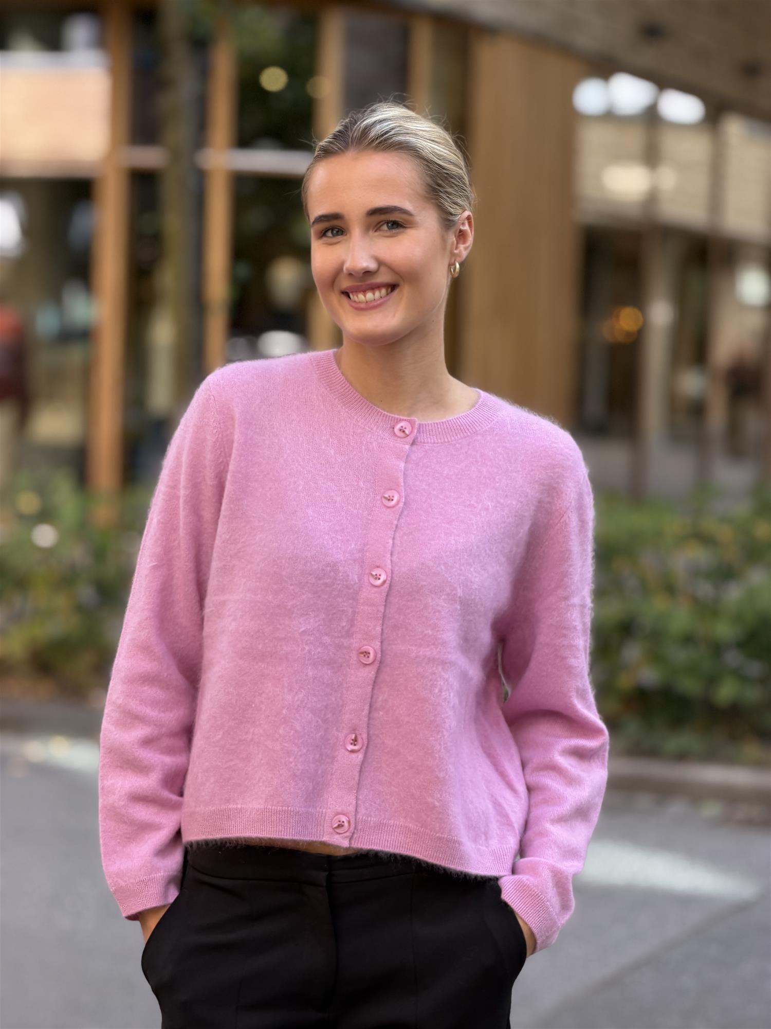 GALINA Cardigan, Rose